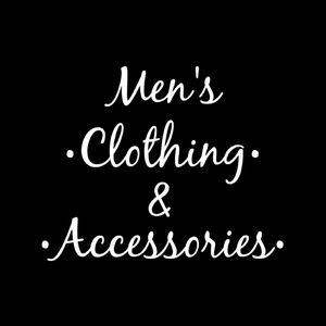 MEN'S CLOTHING AND ACCESSORIES